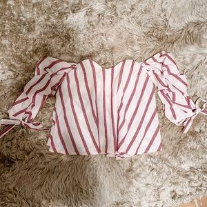 Lulu's off the shoulder top